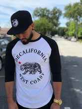 Load image into Gallery viewer, DeCalifornia West Coast Baseball T!
