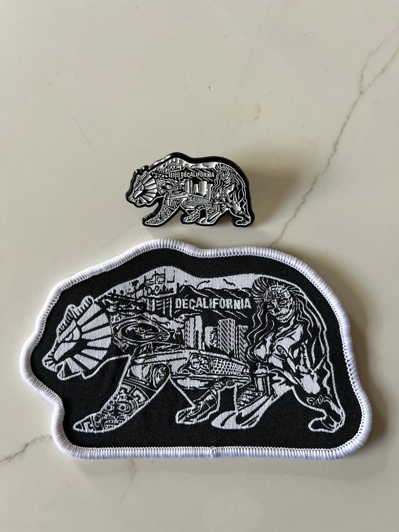Pin or Patch DeCalifornia!
