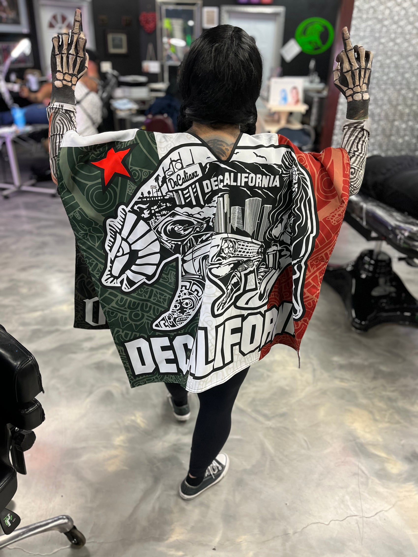 Gavan/Zarape "Poncho" DeCalifornia! (Quadruple sided)