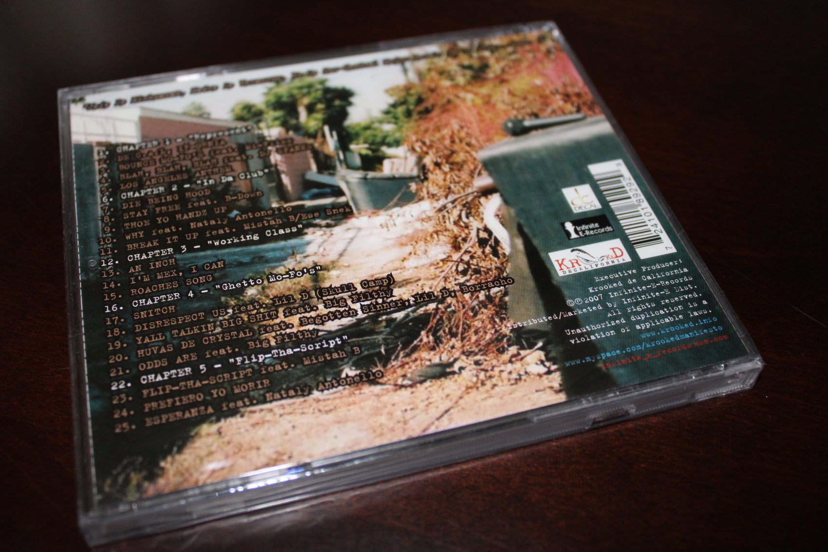 Krooked Manifesto CD Album (25 tracks!)